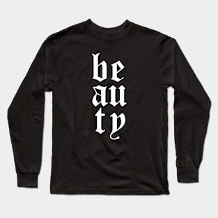 beauty gothic Long Sleeve T-Shirt